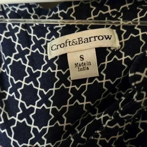 Women's Croft and Barrow blouse size Small - Picture 2 of 6